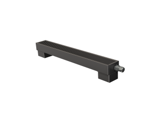 Конвектор напольный Gekon 18х200х18 RAL9005_mat