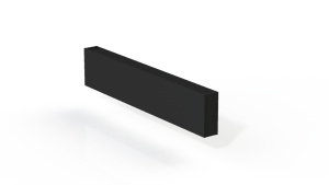 Конвектор настенный Gekon 13х070х08 RAL9005_mat