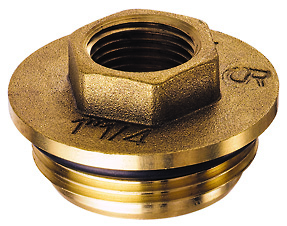 Переходник 1"х3/4", НР-ВР, с уплотнением, латунный FAR