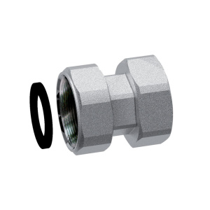 Переходник с накидной гайкой, 3/4", ВР, с EPDM FAR