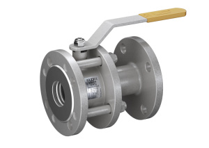Кран шаровой LD КШЦФ DN32, Pn16 фланец, сталь 20, рычаг