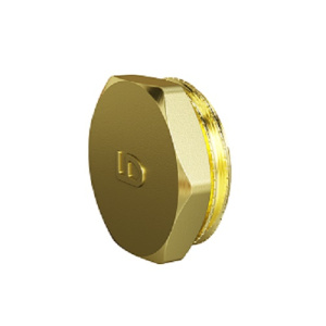 Пробка DN15, 1/2", НР, латунь LD