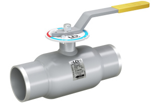 Кран шаровой LD КШЦП Regula DN40, Pn40 приварка, сталь 20, рычаг