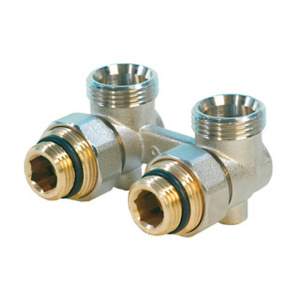 Узел нижнего подключения 1/2"х3/4", угловой Purmo