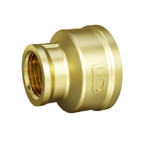 Муфта переходная, DN25х15, 1"ВР х 1/2"ВР, латунь LD