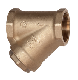 Фильтр косой сетчатый, 3/4", нехромированный