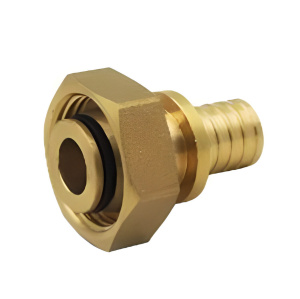 Муфта 16x3/4"EK с накидной гайкой, аксиальная, Kromwell