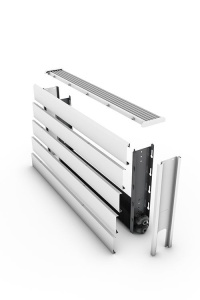 Конвектор настенный Jaga Tempo H050 L120 T15, цвет 101
