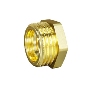 Футорка DN20х15, 3/4"х1/2", НР-ВР, латунь LD
