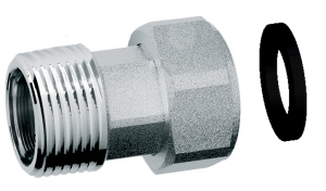 Американка 3/4", НР-НГ, хромированная FAR