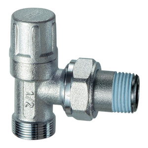 Вентиль запорный угловой 3/8" М24х19