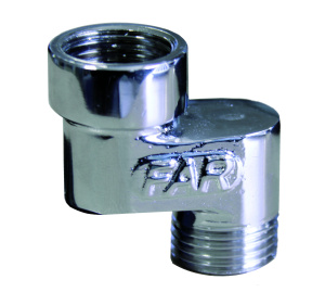 Эксцентрик хромир. (L=2см) 1/2" х 1/2" ВР/НР