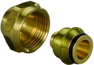 Адаптер зажимной VARIO для труб PEX 25*2,3-G3/4"ВР евроконус '25И, Uponor