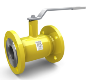Кран шаровой LD КШЦФ DN200/150, Pn16 фланец, сталь 20, рычаг, для газа