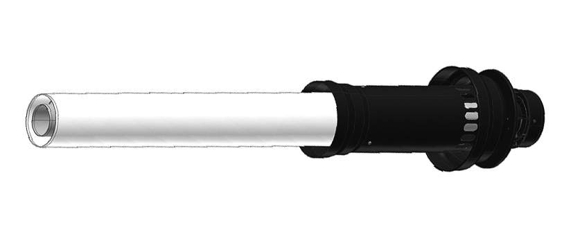 Вертикальный наконечник для коакс. трубы диам. 60/100 мм (Арт.:KUG 71413571)