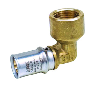 Пресс-уголок ВР, 3/4"х26 APE