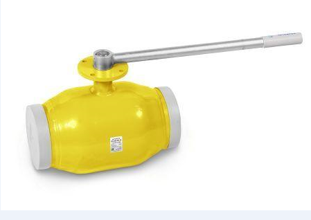 Кран шаровой TEMPER DN150, Pn25 приварка, с фланцем для установки привода, сталь 20, рычаг, для газа