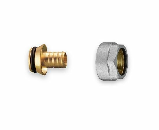 Адаптер зажимной Flex-X латунный PE-X 16x2,2-1/2"ВР '50И