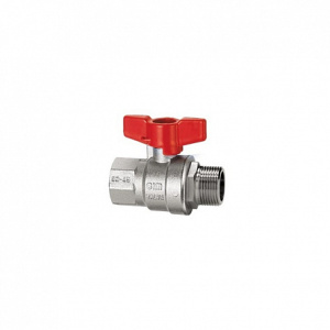 Кран шаровой сер.Т16, 3/4" ВР-НР, ручка-бабочка CIM 301/16 34 (Арт.:CIM 301/16 34)