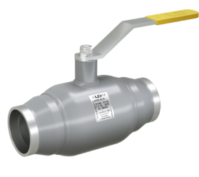 Кран шаровой LD КШЦП DN200, Pn25 приварка, сталь 20, рычаг