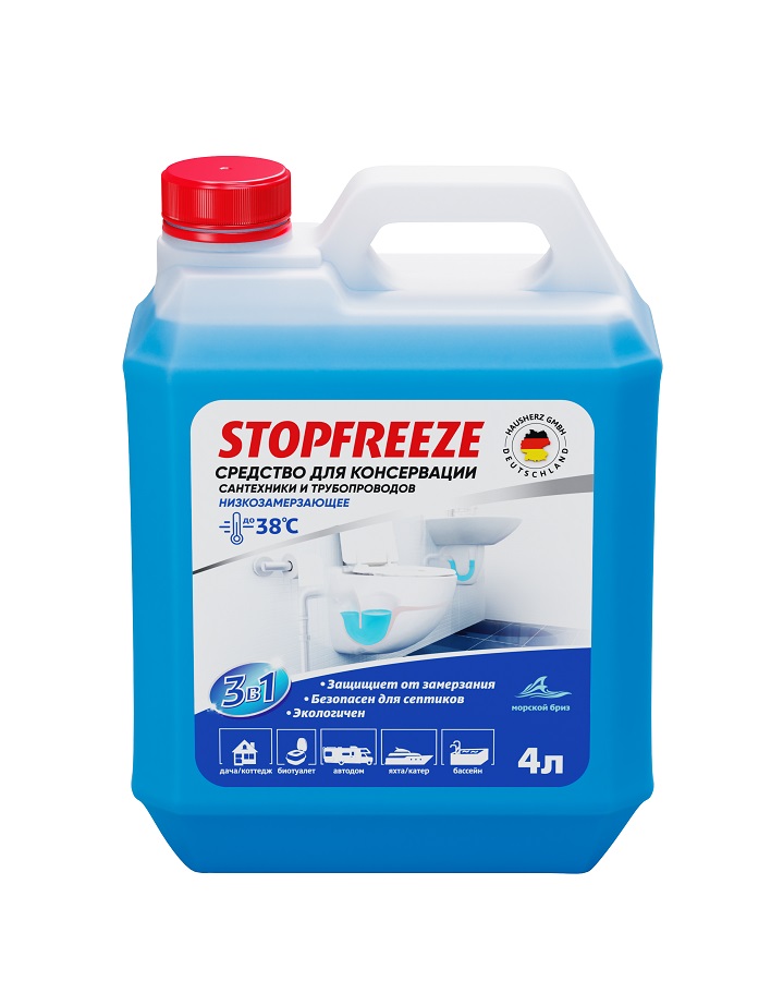 Средство для консервации сантехники и трубопроводов STOPFREEZE Thermagent