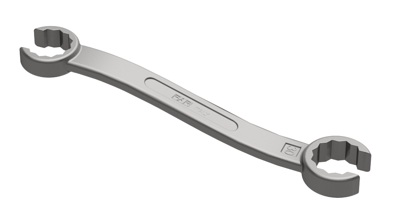 Набор ключей трещеточные, для штуцеров, 3/8"х1/2"х3/4" FAR