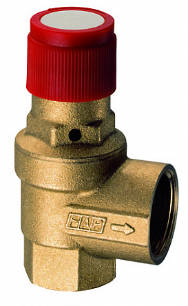 Клапан предохранительный автоматический 1/2"х1/2", ВР-ВР, 6 бар FAR