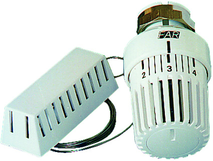 Головка термостатическая с дистанционным датчиком FAR