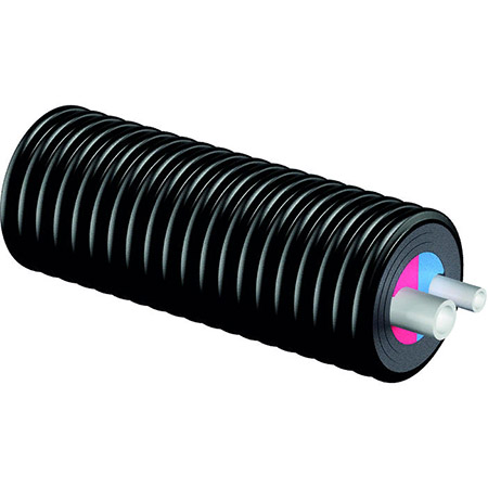Труба Aqua Twin PE-Xa 32x4,4-25x3,5/175 PN10 бухта 200м '1С