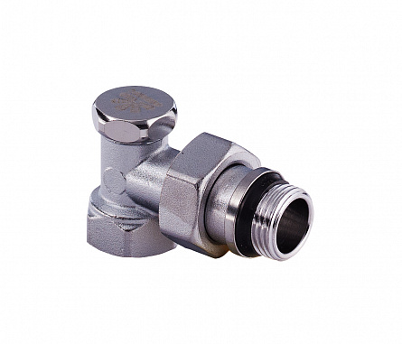 Клапан запорный угловой 1/2"