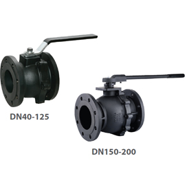 Кран шаровой Giacomini DN150, Pn16 фланец, чугун, рычаг