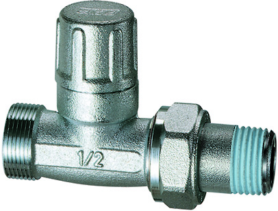 Вентиль запорный прямой, 1/2", М24х19 (аналог FV 1305 C12) FAR