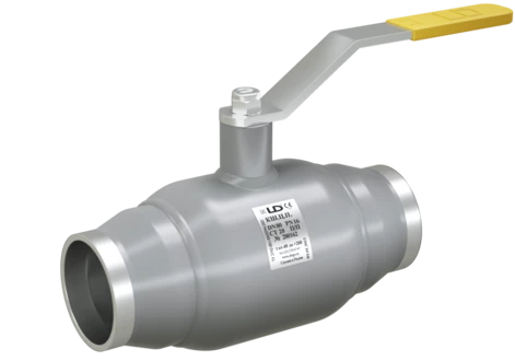 Кран шаровой LD КШЦП DN32, Pn40 приварка, сталь 20, рычаг