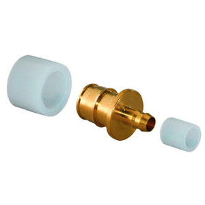Переходник MINITEC Q&E 20*9,9 с кольцами PE-X, '5И, Uponor