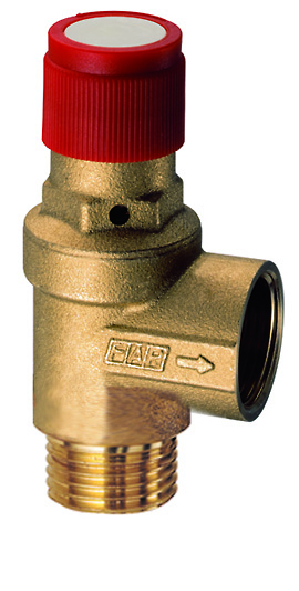 Клапан предохранительный автоматический 1/2", ВР-НР, 8 бар FAR