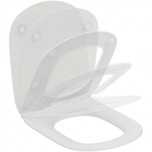 Сиденье и крышка Ideal Standard TESI T352701, fast fix /take off, Euro White (Евробелый)