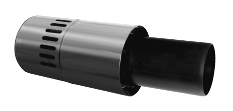 Горизонтальная коаксиальная труба с наконечником (Арт.:KUG 71413331)