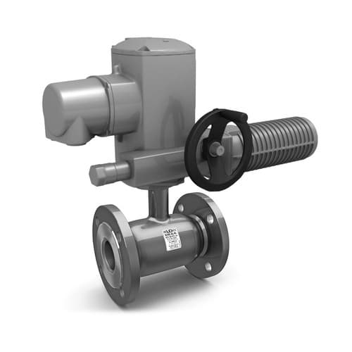 Кран шаровой LD КШЦФ DN50, Pn40 фланец, сталь 20, под электропривод