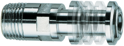 Переходник телескопический 1/2", хромированный, удлинение 35-60 мм FAR