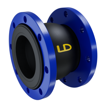 Компенсатор фланцевый резиновый LD (EPDM) DN125 PN16