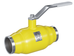 Кран шаровой LD КШЦП DN25, Pn40 приварка, сталь 20, рычаг, для газа