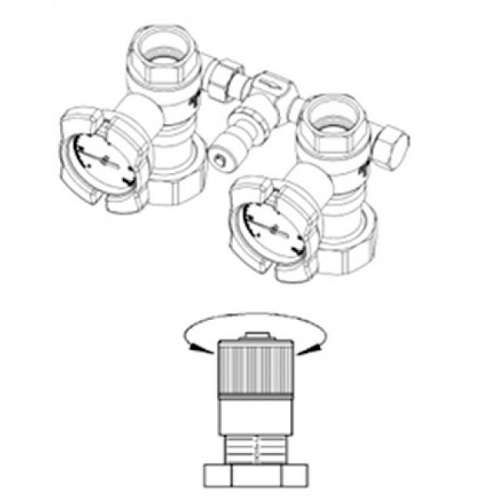 Перепускной клапан по расходу для DN 32 TUX 5512090 (Арт.:TUX 5512090)