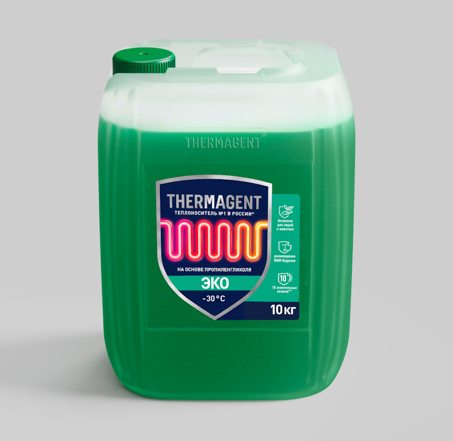 Теплоноситель EKO -30 ﹾС, 10 кг Thermagent