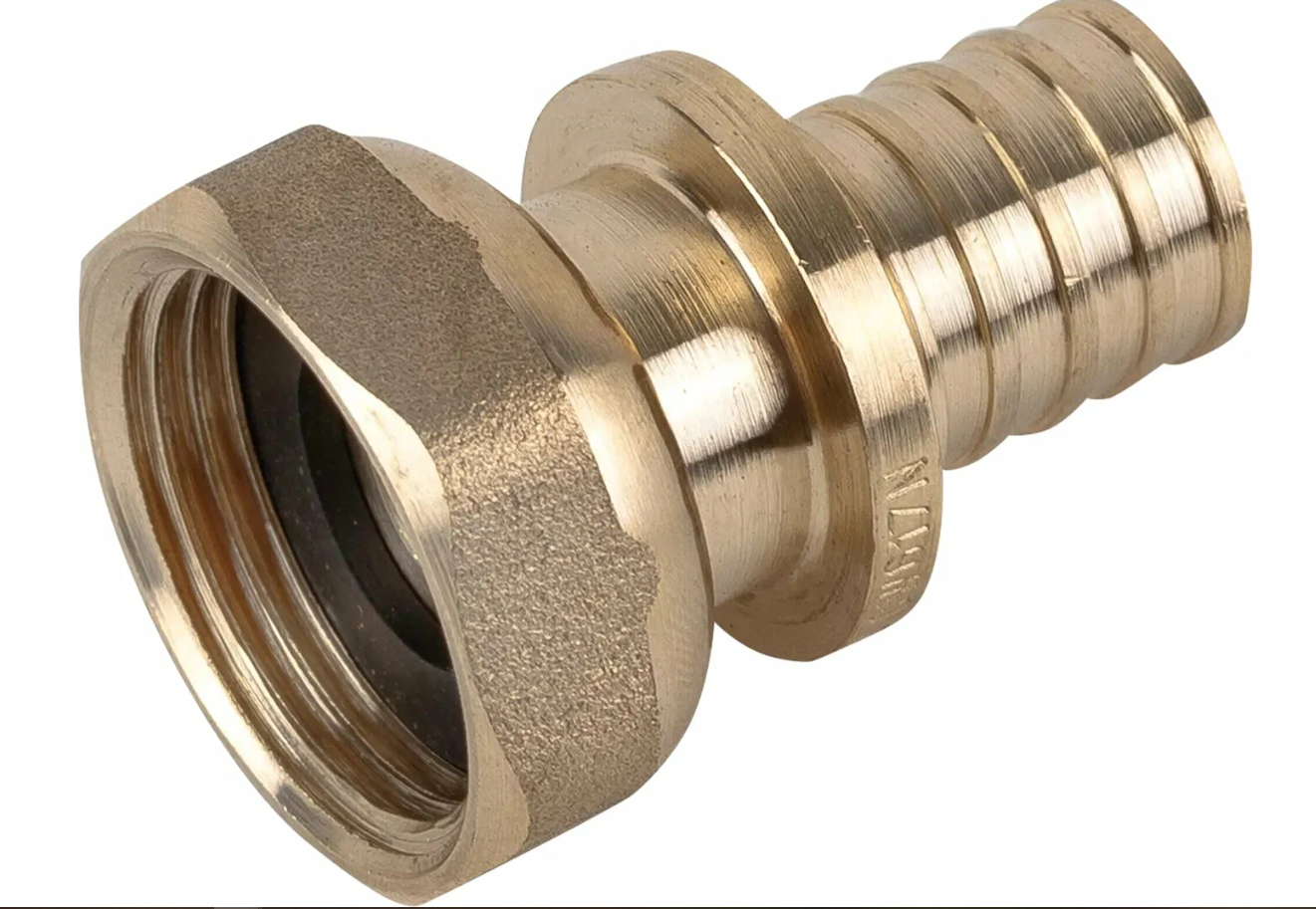 Муфта 16x3/4" с накидной гайкой, аксиальная, Kromwell