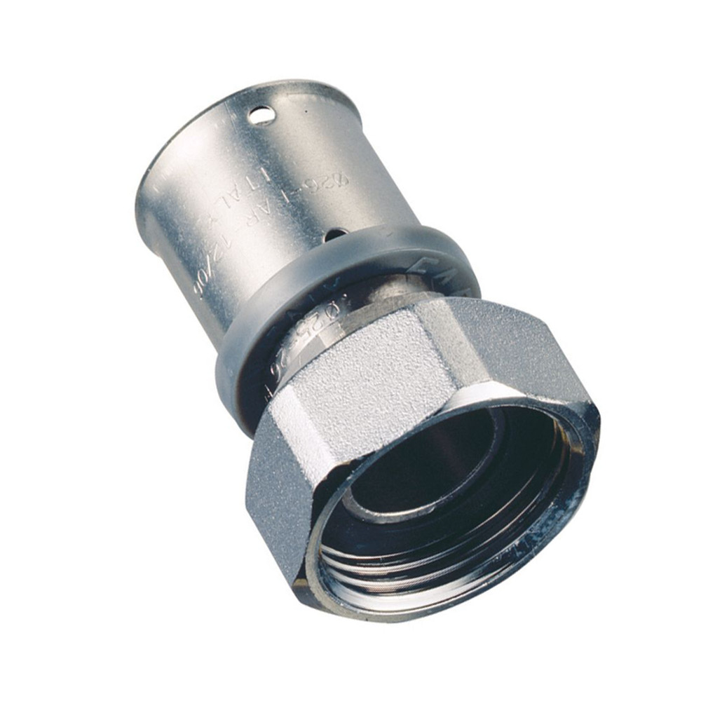 Пресс-переходник 16*2 с гайкой 3/4"